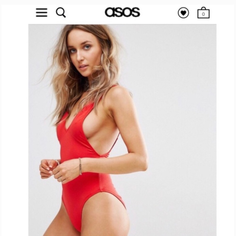 ASOS Red One Piece